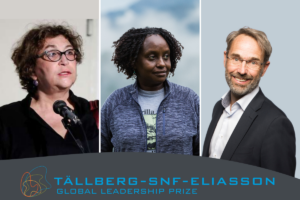 Announcing the 2022 Winners of the Tällberg-SNF-Eliasson Global Leadership Prizes