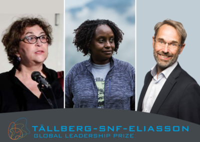 Announcing the 2022 Winners of the Tällberg-SNF-Eliasson Global Leadership Prizes