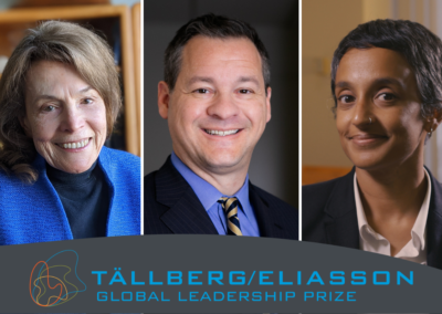 Announcing the 2020 Winners of the Tällberg Eliasson Global Leadership Prize